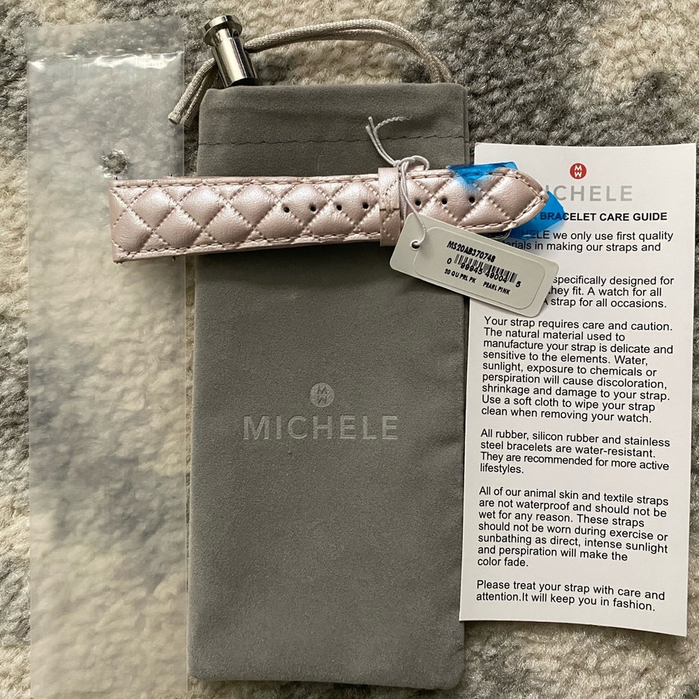 New Michele quilted band